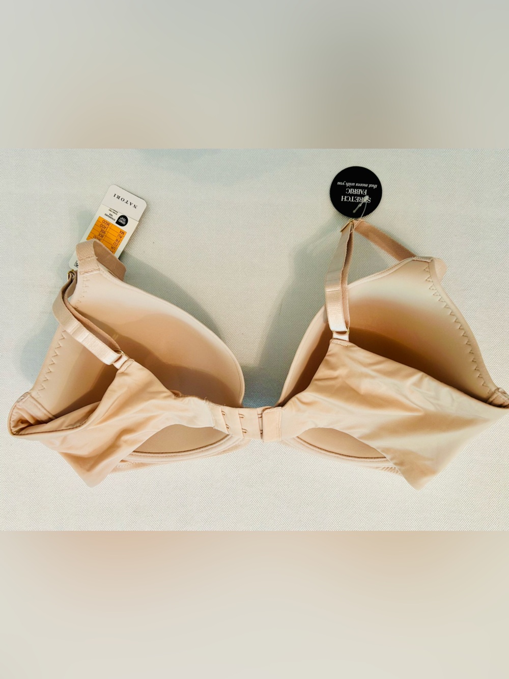 Natori Soft Focus Convertible Demi-T-Shirt Bra, Light Mocha, Size: 36DD, NWTs - Picture 7 of 8